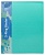 Папка на 2-х кольцах Бюрократ Пастель PAST0812/2RGRN A4 пластик 0.5мм кор.27мм торц.карм с бум. встав мятный