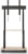 Стойка для телевизора Holder PR-108 черный/дуб 32"-65" макс.40кг напольный мобильный