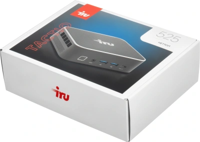 Неттоп IRU Tactio 525 Ryzen 7 8745HS (3.8) 16Gb SSD1Tb 780M Windows 11 Pro GbitEth WiFi BT 120W черный (RUS) (2205324)