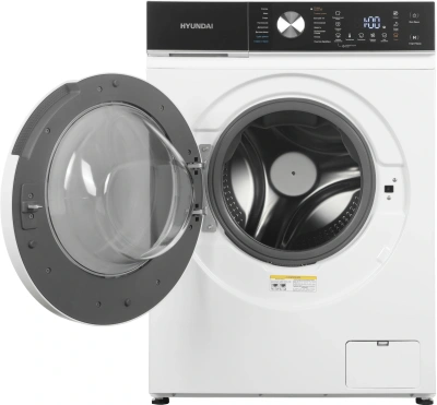 Стиральная машина Hyundai WFD8216 класс: A+++ загр.фронтальная макс.:8кг (с сушкой) белый инвертор