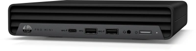 Неттоп HP ProDesk 400 G9 Mini i5 13500T (1.6) 8Gb SSD512Gb UHDG 770 без ОС GbitEth WiFi BT 90W kb мышь клавиатура черный (C1UE5AT)