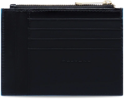 Чехол для кредитных карт Piquadro Blue Square PP6659B2R/N черный натур.кожа