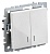Выключатель IEK Brite ВС10-2-1-БрБ скрыт. 2кл. с подсветкой IP20 белый (BR-V20-1-10-K01)