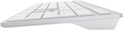 Клавиатура A4Tech FX50 белый USB slim Multimedia (FX50 WHITE) кабель 1.5м