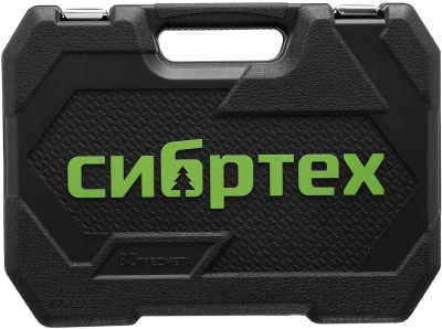 Набор инструментов Сибртех 13391 82 предмета (жесткий кейс)