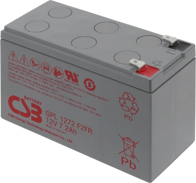 Батарея для ИБП CSB GPL1272 F2 FR 12В 7.2Ач