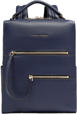 Рюкзак женский Piquadro Patricia CA6771W140/BLU темно-синий натур.кожа
