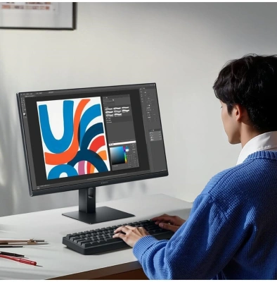 Монитор Xiaomi 23.8" A24i 2026 черный IPS LED 6ms 16:9 HDMI матовая 1500:1 300cd 178гр/178гр 1920x1080 144Hz DP FHD 3кг