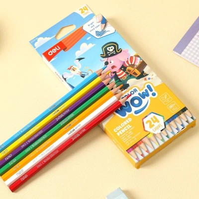 Карандаши цв. Deli EC143-24 Colorwow 24цв.