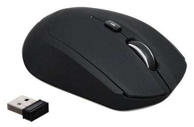 Мышь Acer OMR040 черный оптическая 1600dpi беспров. USB 6but (ZL.MCEEE.00A)