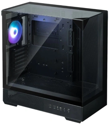 Корпус Zalman P40 Prism черный без БП ATX 8x120mm 2xUSB3.0 audio bott PSU