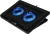 Подставка для ноутбука Digma D-NCP170-2x110RGB 18" 400x288x45мм 52дБ 2xUSB 2x 110ммFAN 1250г Fan-control металл/пластик черный