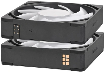 Вентилятор для корпуса Thermaltake CT140 EX Infinity ARGB 140х140x25 черный 4-pin 29.2дБ (упак.:3шт) (CL-F242-PL14SW-A) Ret