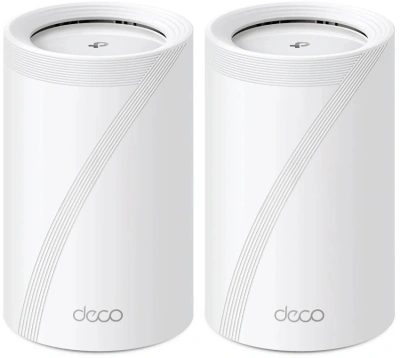Бесшовный Mesh роутер TP-Link Deco BE65 (DECO BE65(2-PACK)) BE9300 100/1000/2500BASE-T белый (упак.:2шт)