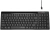 Клавиатура A4Tech FBX70C черный USB беспроводная BT/Radio slim