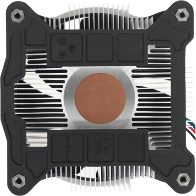 Устройство охлаждения(кулер) Deepcool Theta 31 PWM Soc-1700/1851 черный/синий 4-pin 30.3dB Al+Cu 95W 424gr Ret (DP-ICAS-T31P-17)