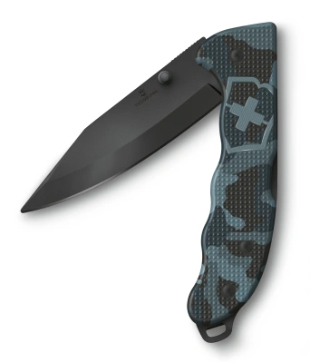 Нож перочинный Victorinox Evoke BSH Alox Navy (0.9425.DS222) 136мм 4функц. синий камуфляж подар.коробка