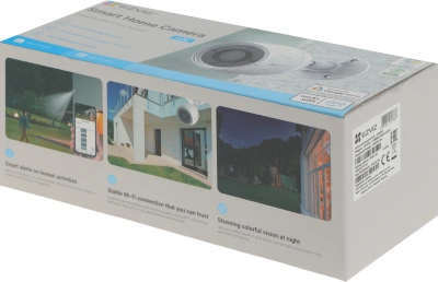 Камера видеонаблюдения IP Ezviz CS-H3C-R100-1K2WFL(2.8mm) Wi-Fi 2.8-2.8мм цв. корп.:белый (H3C COLOR)