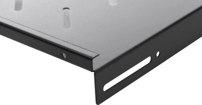 Полка стационарная Lanmaster TWT-CBB-S4-8/60 1U нагр.:60кг. 19" 550мм черный (упак.:1шт)