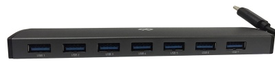 Разветвитель USB-C Digma HUB-7U3.0-UC-G 7порт. серый