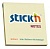 Блок самоклеящийся бумажный Stick`n 21007 76x76мм 100лист. 70г/м2 пастель желтый