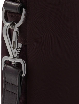 Деловая сумка женская Piquadro Lyra CA4021W92T/BO2 с отделением для ноутбука 15.6" бордовая нейлон/натур.кожа