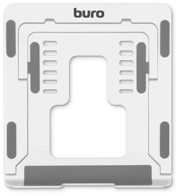 Подставка для ноутбука Buro BU-LS120 238x17x215мм 450г алюминий серебристый