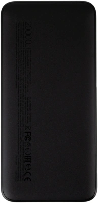 Мобильный аккумулятор Xiaomi Redmi Power Bank PB200LZM 20000mAh 2.4A QC 2xUSB черный (VXN4304GL)