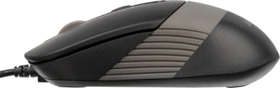 Мышь A4Tech Fstyler FM10 черный/серый оптическая 1600dpi USB 4but (FM10 GREY)