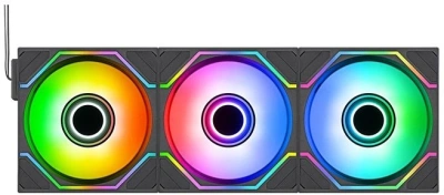 Вентилятор для корпуса Thermaltake Swafan 120 EX Infinity ARGB 120х120x25 черный 4-pin 32дБ (CL-F264-PL12SW-A) Ret