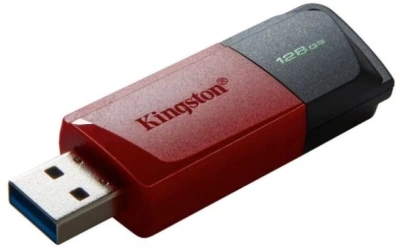 Флеш Диск Kingston 128GB DataTraveler Exodia M DTXM/128GB USB3.2 черный/красный