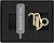 Шильд-символ Moleskine Zodiac Козерог металл золотистый коробка с европод. PINCAPRICORNGOLD