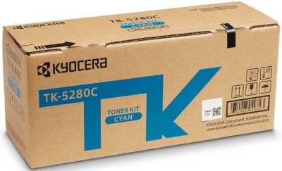 Картридж лазерный Kyocera TK-5280C 1T02TWCNL0 синий (11000стр.) для Kyocera Ecosys P6235cdn/M6235cidn/M6635cidn
