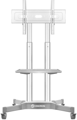 Стойка для телевизора Onkron TS1351 белый 32"-65" макс.50кг напольный мобильный