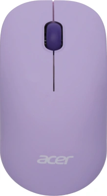 Мышь Acer OMR205 фиолетовый оптическая 1200dpi беспров. USB для ноутбука 3but (ZL.MCEEE.02K)