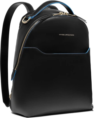 Рюкзак женский Piquadro Blue Square CA6677B2/N черный натур.кожа