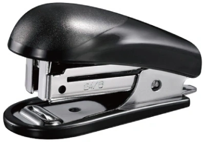 Степлер Kw-Trio 5512 Mini 24/6 26/6 (15листов) встроенный антистеплер ассорти 50скоб блистер