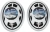 Колонки автомобильные ACV Marine MR692 90Вт 91дБ 4Ом 15x23см (6x9дюйм) (ком.:2кол.) коаксиальные двухполосные