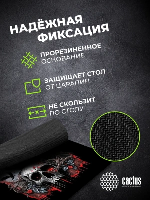 Коврик для мыши Cactus Raven 250x200x3мм (CS-MP-D14S)