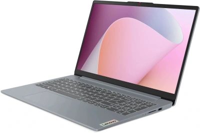 Ноутбук Lenovo IdeaPad Slim 3 15AMN8 Ryzen 3 30 8Gb SSD256Gb AMD Radeon 610M 15.6" IPS FHD (1920x1080) без ОС grey WiFi BT Cam (82XQ01CCPS)