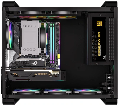 Корпус Accord ACC-GCUB4 черный без БП mATX 1xUSB3.0