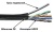 Кабель информационный Lanmaster TWT-5EUTP-OUT-TR кат.5E UTP 4 пары 24AWG PE внешний 305м черный