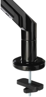 Кронштейн для мониторов ЖК Hama Fullmotion черный 10"-36" макс.12кг крепление к столешнице поворот и наклон