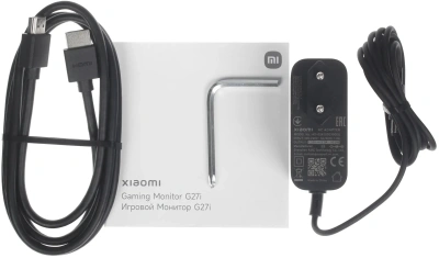 Монитор Xiaomi 27" G27i 2026 черный IPS LED 16:9 HDMI матовая 1000:1 400cd 178гр/178гр 1920x1080 200Hz FreeSync Premium DP FHD 3.9кг
