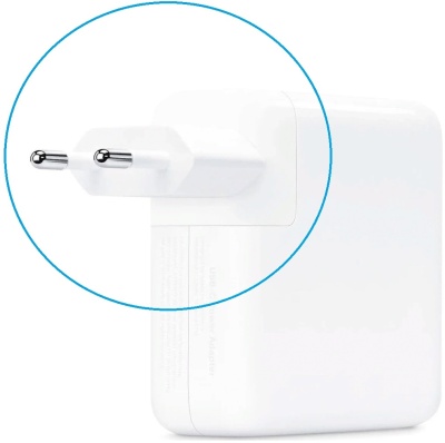 Адаптер-переходник Premier 3-016 (1 розетка) белый (пакет ПЭ)