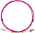 Патч-корд Rexant 50-2611-5 2x50/125 OM4 LC дуплекс-LC дуплекс 5м LSZH малиновый