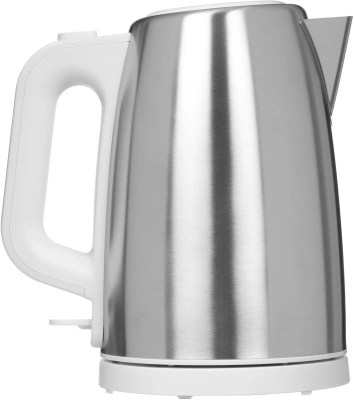 Чайник электрический Braun WK1500WH 1.7л. 2200Вт сталь/белый корпус: металл/пластик