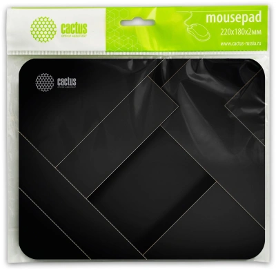 Коврик для мыши Cactus Geometry рисунок 220x180x2мм (CS-MPC-P02XS)