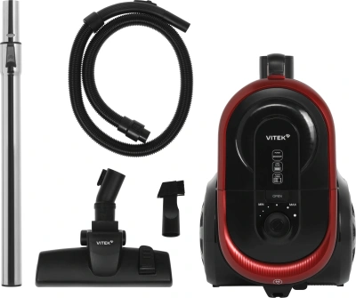 Пылесос Vitek VT-CV1880 2000Вт черный/красный