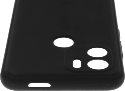 Чехол (клип-кейс) BoraSCO для Xiaomi Redmi A1+ Silicone Case черный (70938)